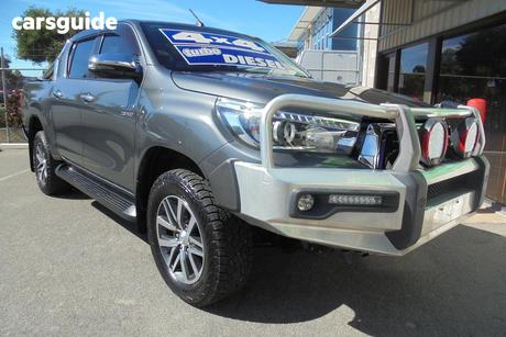 Grey 2019 Toyota Hilux Double Cab Pick Up Sr5 (4X4)