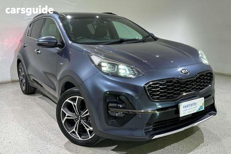 Blue 2019 Kia Sportage Wagon Gt-Line (Awd)