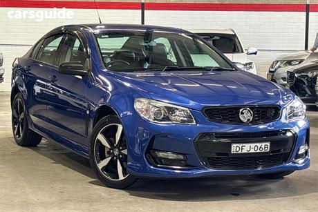 Blue 2016 Holden Commodore Sedan Sv6 Black Pack