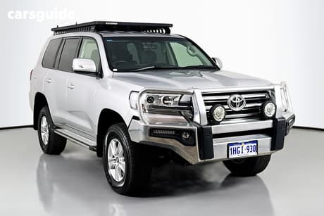 Silver 2021 Toyota Landcruiser Wagon Lc200 Gxl (4X4)
