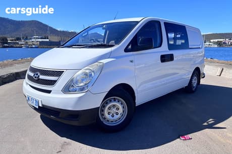 White 2008 Hyundai Iload Van