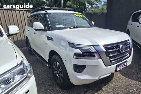 White 2020 Nissan Patrol Wagon Ti (4X4)