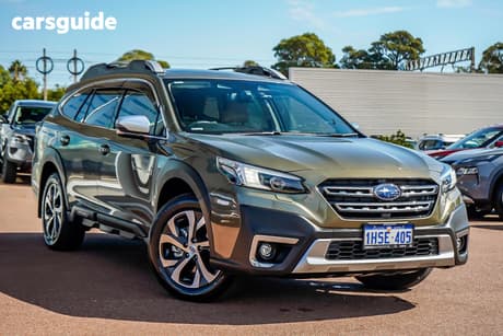 Green 2022 Subaru Outback Wagon Awd Touring
