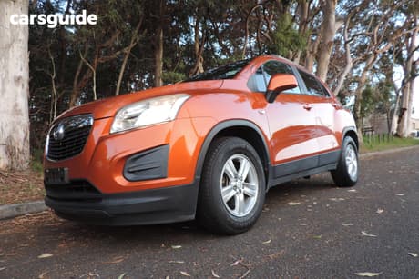 Orange 2014 Holden Trax Wagon Ls