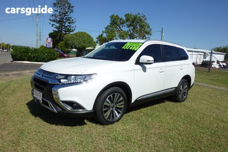 White 2020 Mitsubishi Outlander Wagon Ls 7 Seat (Awd)