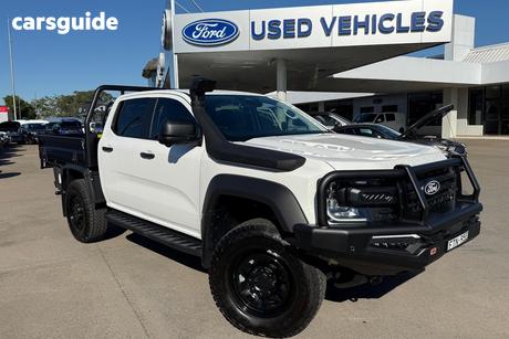 White 2025 Ford Ranger Dual Cab Chassis Super Duty (4X4)
