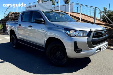 Silver 2021 Toyota Hilux X Cab Pickup Sr Hi-Rider