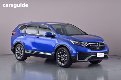 Blue 2020 Honda CR-V Wagon Vti X (2Wd) 5 Seats