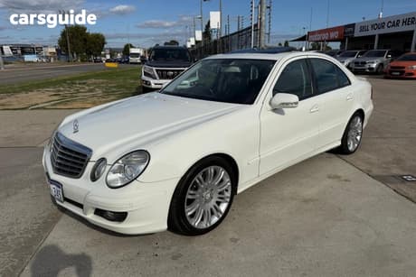 White 2008 Mercedes-Benz E280 Sedan Elegance