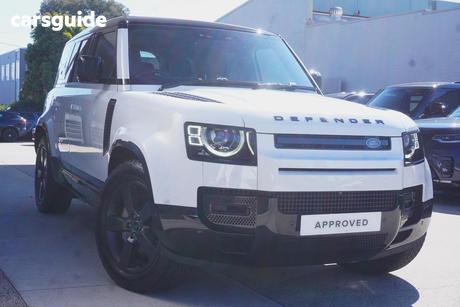 White 2023 Land Rover Defender Wagon 110 D300 X-Dynamic Se (220Kw)