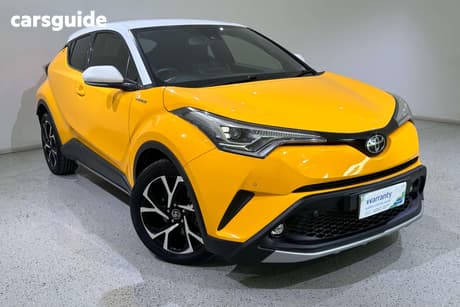 Yellow 2017 Toyota C-HR Wagon Koba (Awd)