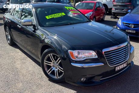 Black 2015 Chrysler 300 Sedan C