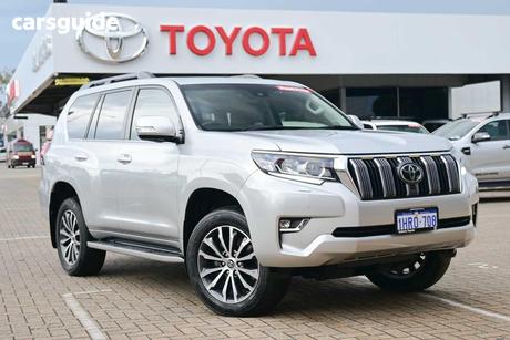Silver 2022 Toyota Landcruiser Prado Wagon Kakadu