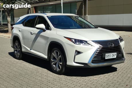 White 2018 Lexus RX350L Wagon Luxury