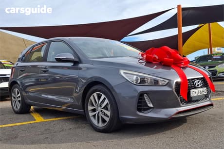 Silver 2019 Hyundai I30 Hatchback Active