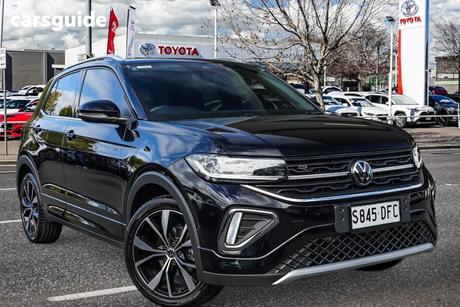 Black 2024 Volkswagen T-Cross Wagon 85Tsi R-Line