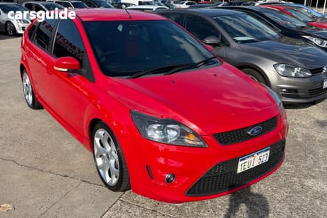 Red 2010 Ford Focus Hatchback Xr5 Turbo