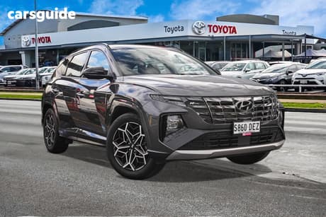 Grey 2023 Hyundai Tucson Wagon N Line (Fwd)