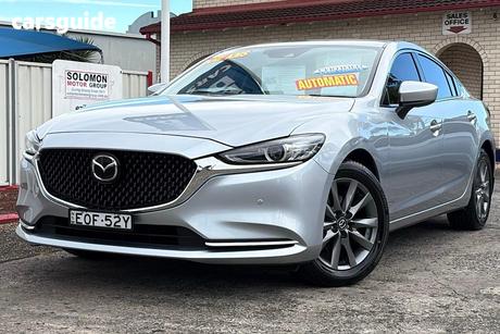 Silver 2021 Mazda 6 Sedan Touring