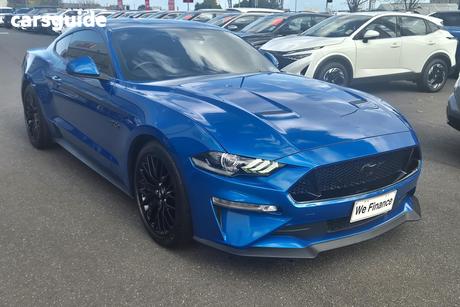 Blue 2020 Ford Mustang Fastback Gt 5.0 V8