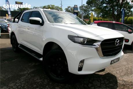 White 2020 Mazda BT-50 Dual Cab Pick-up Xt (4X4)