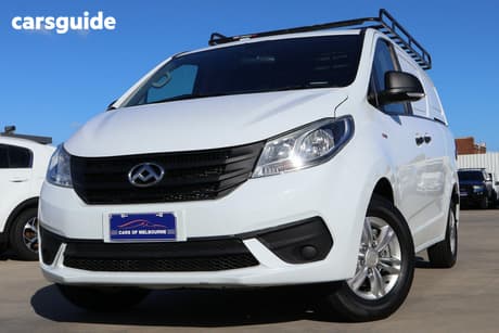 White 2021 LDV G10 Van Barn Door