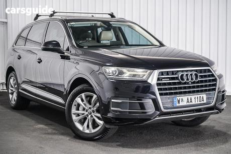 Black 2016 Audi Q7 Wagon 3.0 Tdi Quattro