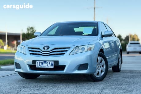 Blue 2009 Toyota Camry Sedan Altise