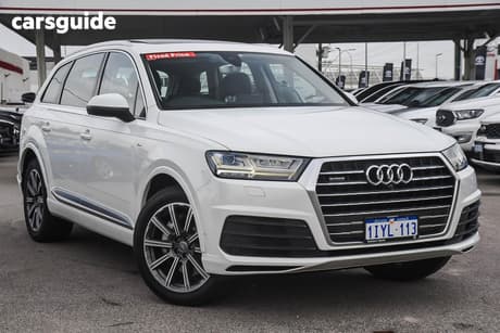 White 2015 Audi Q7 Wagon 3.0 Tdi Quattro