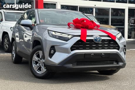 Silver 2024 Toyota RAV4 Wagon Gx (2Wd) Hybrid