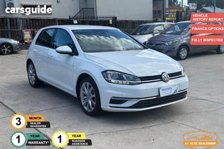 White 2018 Volkswagen Golf Hatchback 110 Tsi Comfortline