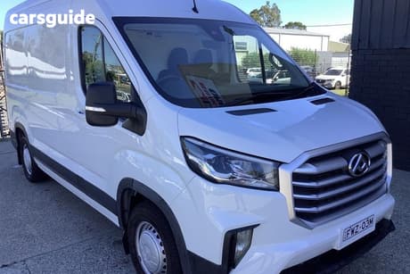 White 2022 LDV V80 Van Lwb High Roof