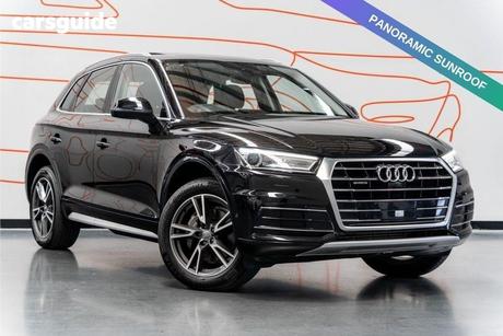 Black 2019 Audi Q5 Wagon 45 Tfsi Quattro Design