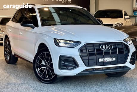 White 2021 Audi Q5 Wagon 45 Tfsi Quattro Launch Ed Mhev