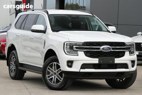 White 2025 Ford Everest Wagon Trend (4Wd)