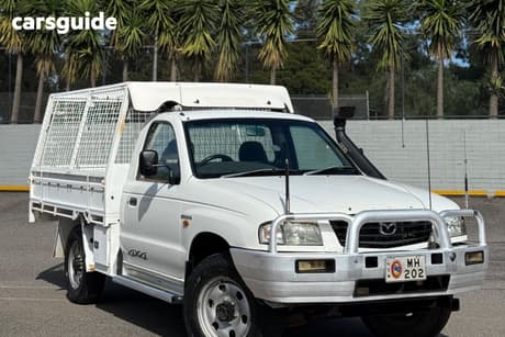 White 2006 Mazda Bravo Ute Tray