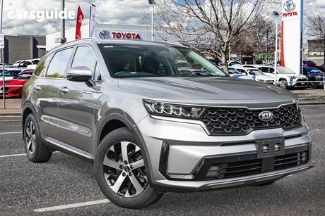Silver 2021 Kia Sorento Wagon Sport 7 Seat