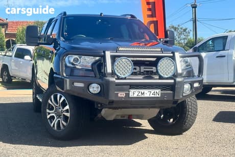 Grey 2018 Ford Ranger Dual Cab Pick-up Wildtrak 3.2 (4X4)