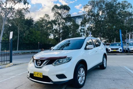 White 2017 Nissan X-Trail Wagon Ts (4Wd)