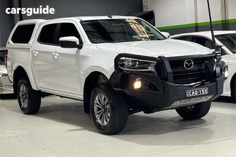 White 2021 Mazda BT-50 Dual Cab Pick-up Xt (4X4)