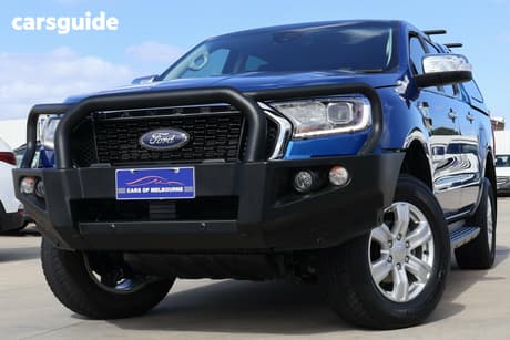 Blue 2021 Ford Ranger Double Cab Pick Up Xlt 3.2 (4X4)