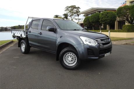 Grey 2020 Isuzu D-MAX Crew Cab Chassis Sx Hi-Ride (4X2)