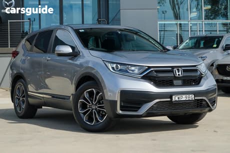 Silver 2022 Honda CR-V Wagon Vti X (2Wd) 5 Seats