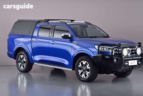 Blue 2022 GWM UTE Dual Cab Utility Cannon-X (4X4)