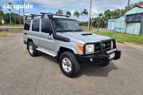 Silver 2012 Toyota Landcruiser Wagon Workmate (4X4)