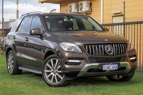 Bronze 2012 Mercedes-Benz ML350 Wagon Cdi Bluetec (4X4)