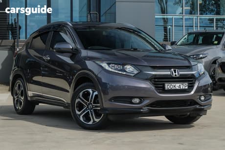 Grey 2016 Honda HR-V Wagon Vti-L