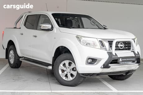 White 2016 Nissan Navara Dual Cab Utility St (4X4)