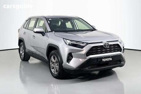 Silver 2021 Toyota RAV4 Wagon Gxl (Awd) Hybrid