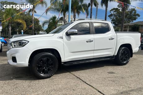 White 2017 LDV T60 Double Cab Utility Luxe (4X4)